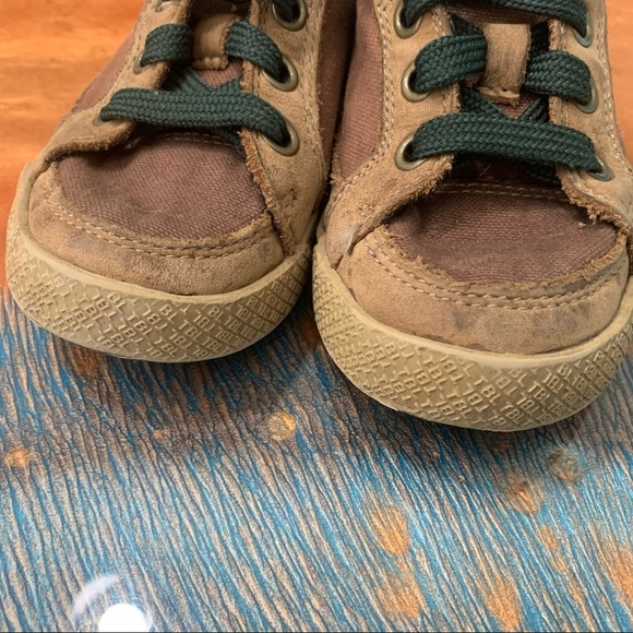 Timberland Brown Leather Sneakers lowtop - Picture 5 of 8